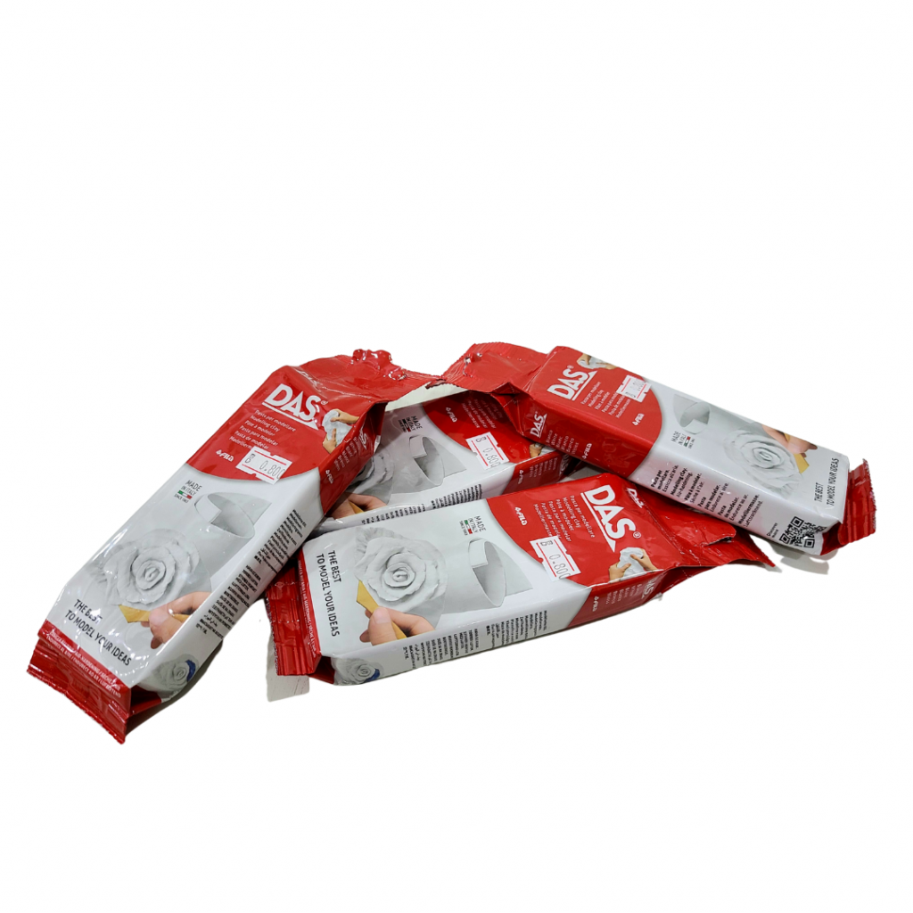 DAS Air Dry Modelling Clay 250g – White – Decoupage Arts