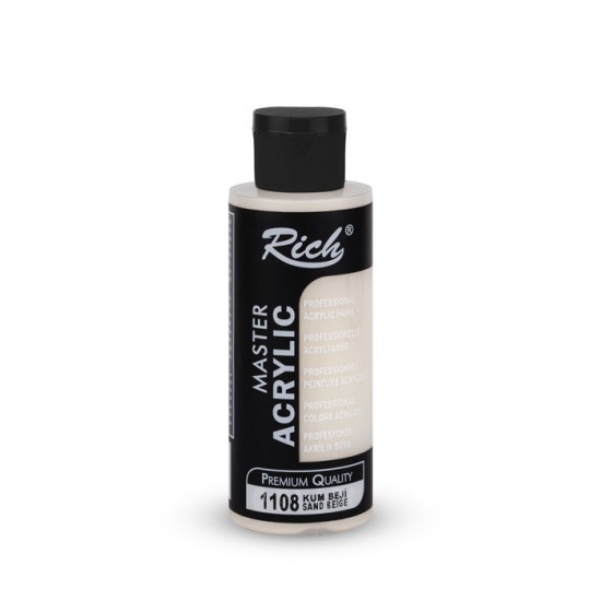1108 Beige – Rich Master Acrylic Paint 120 cc
