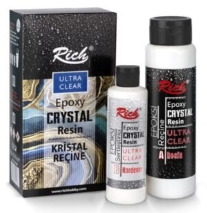 01926 Ultra Clear Epoxy Crystal Resin 500+250 cc