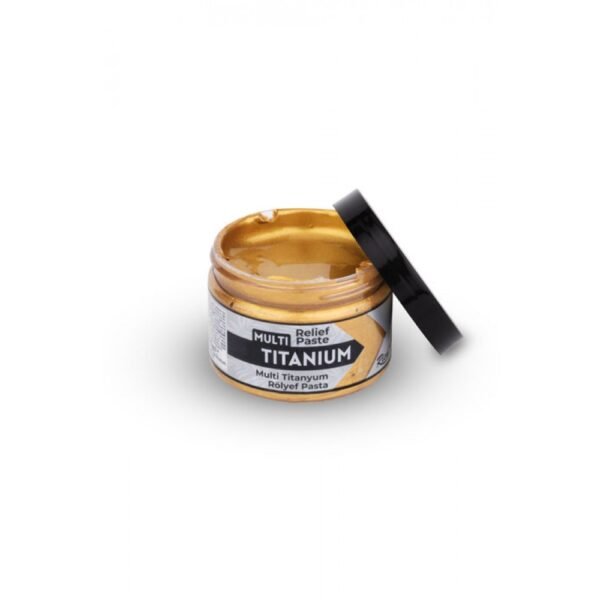 04350 Antique Gold Multi Decor Titanium Relief Paste 160 cc