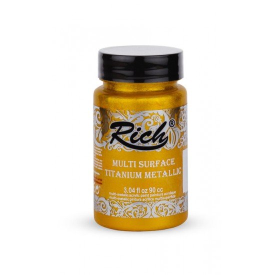04384 Solid Gold – Rich Multi Surface Titanium Metallic 90 cc