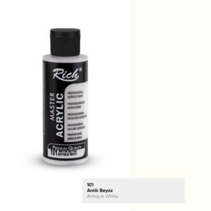 101 Antique White - Rich Master Acrylic Paint 120 cc