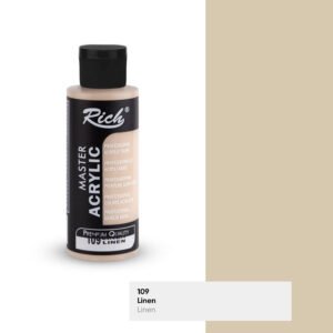 109 Linen - Rich Master Acrylic Paint 120 cc