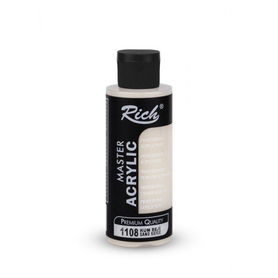 1108 Beige - Rich Master Acrylic Paint 120 cc
