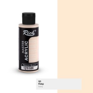 121 Ivory - Rich Master Acrylic Paint 120 cc