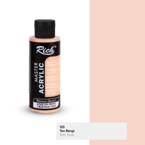 123 Skin Tone - Rich Master Acrylic Paint 120 cc