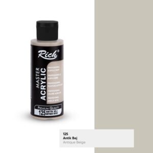 125 Antique Beige - Rich Master Acrylic Paint 120 cc