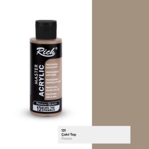 131 Pebble - Rich Master Acrylic Paint 120 cc