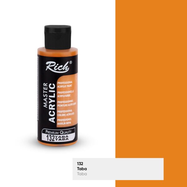 132 Taba - Rich Master Acrylic Paint 120 cc