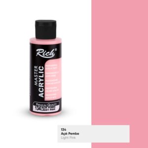 134 Light Pink - Rich Master Acrylic Paint 120 cc