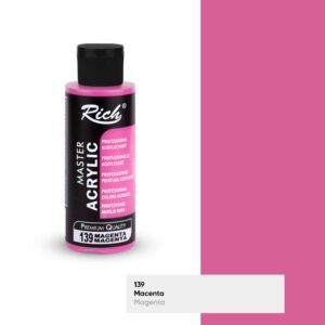 139 Magenta - Rich Master Acrylic Paint 120 cc