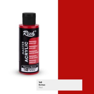148 Red - Rich Master Acrylic Paint 120 cc