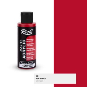 151 Blood Red - Rich Master Acrylic Paint 120 cc