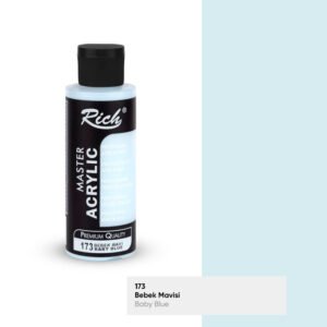173 Baby Blue - Rich Master Acrylic Paint 120 cc