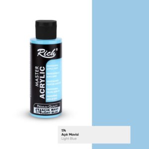 174 Light Blue - Rich Master Acrylic Paint 120 cc