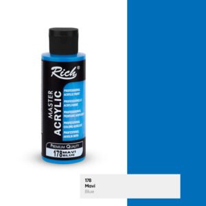 178 Blue - Rich Master Acrylic Paint 120 cc