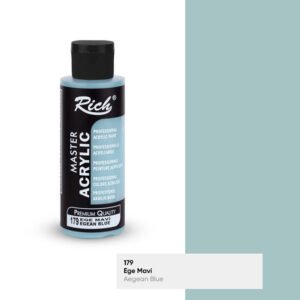 179 Aegean Blue - Rich Master Acrylic Paint 120 cc