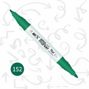 ART-X Acrylic Marker Duo - 152 Green