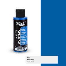 180 Dark Blue - Rich Master Acrylic Paint 120 cc