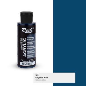 185 Ocean Blue - Rich Master Acrylic Paint 120 cc