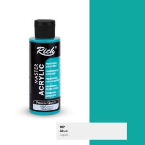 189 Aqua - Rich Master Acrylic Paint 120 cc