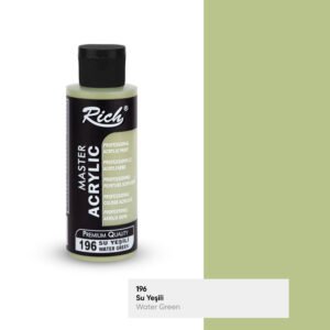 196 Water Green - Rich Master Acrylic Paint 120 cc