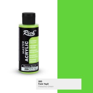 200 Pistachio Green - Rich Master Acrylic Paint 120 cc