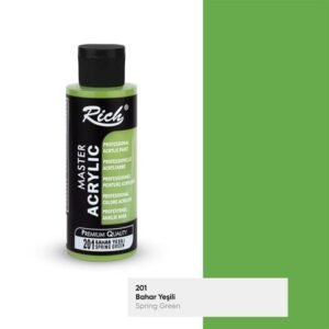 201 Spring Green - Rich Master Acrylic Paint 120 cc