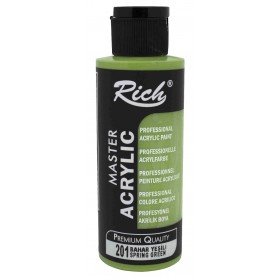 201 Spring Green - Rich Master Acrylic Paint 120 cc