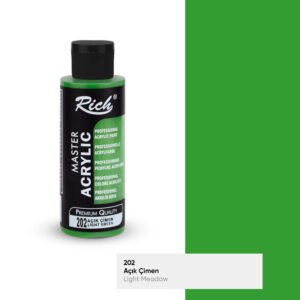 202 Light Green - Rich Master Acrylic Paint 120 cc