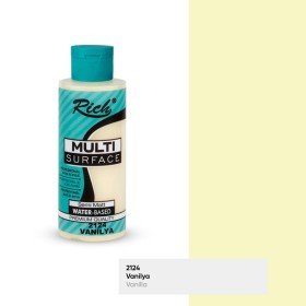 2124 Vanilla - Rich Multi Surface Acrylic Paint 120 cc