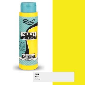 2129 Yellow - Rich Multi Surface Acrylic Paint 120 cc