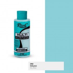 2188 Sky Blue - Rich Multi Surface Acrylic Paint 120 cc