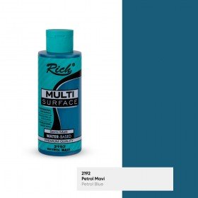 2192 Petrol Blue - Rich Multi Surface Acrylic Paint 120 cc