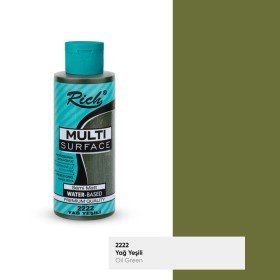2222 Oil Green - Rich Multi Surface Acrylic Paint 120 cc