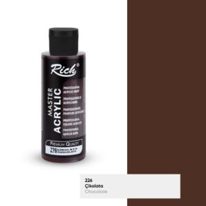 226 Chocolate - Rich Master Acrylic Paint 120 cc