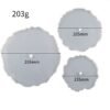 3 Round Layers Serving Tray - M002