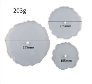 3 layers circle 3 Round Layers Serving Tray - M002