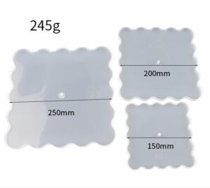 3 layers square 3 Square Layers Serving Tray - M003