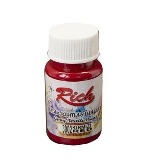 3002 Red fabric 3002 Red - Rich Fabric Acrylic Paint 50 cc