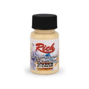 3017 Cream - Rich Fabric Acrylic Paint 50 cc