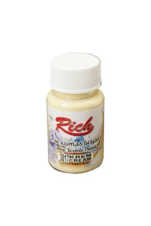 3017 fabric paint 3017 Cream - Rich Fabric Acrylic Paint 50 cc