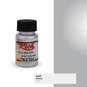 3118 Silver 3118 Silver - Rich Fabric Metallic Paint 50 cc