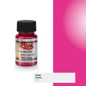 3128 Pink 3128 Pink - Rich Fabric Metallic Paint 50 cc
