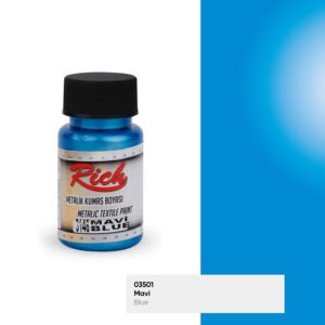 3146 Blue - Rich Fabric Metallic Paint 50 cc