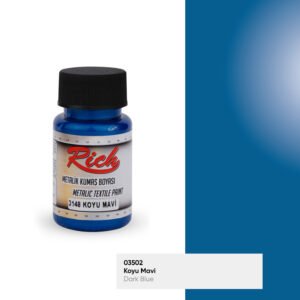 3148 Dark Blue - Rich Fabric Metallic Paint 50 cc