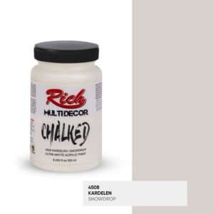 4508 Snowdrop - Rich Multidecor Chalked Ultra Matte Acrylic Paint 250 cc