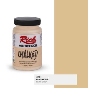 4510 Paris Linen - Rich Multidecor Chalked Ultra Matte Acrylic Paint 250 cc