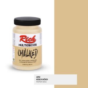 4512 Paper Bag - Rich Multidecor Chalked Ultra Matte Acrylic Paint 250 cc