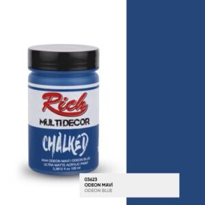 4544 Odeon Blue - Rich Multidecor Chalked Ultra Matte Acrylic Paint 100 cc